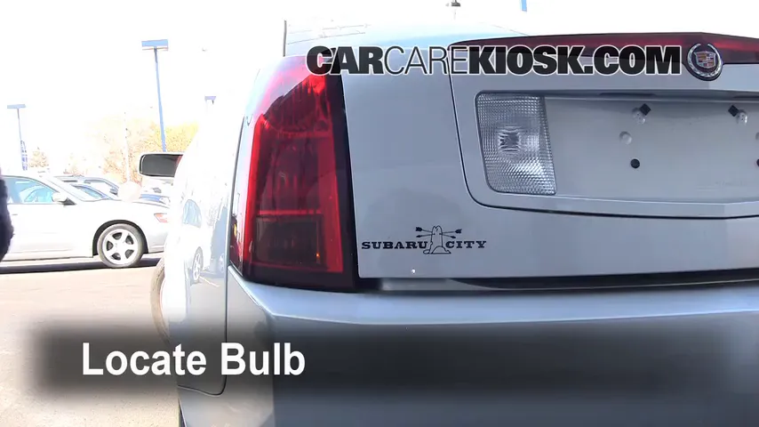 2006 Cadillac CTS 3.6L V6 Lights Reverse Light (replace bulb)